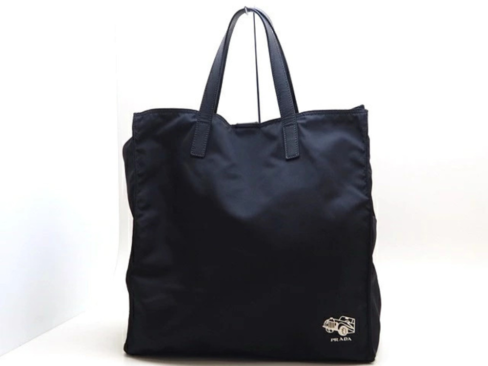 Prada Tote Tessuto Saffiano bag Nero Black